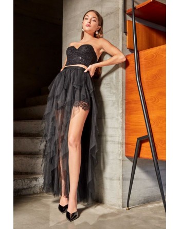 Bustier Aro- Lentejuelas-...